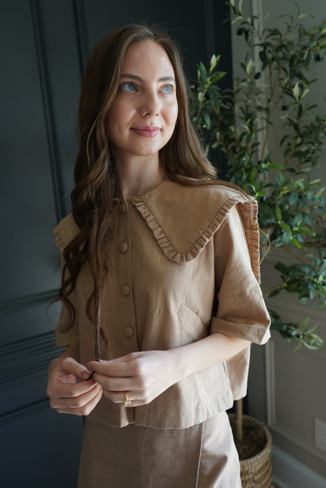 ジャケット・アウター andmary Blair short jacket ANDMARY】Blair short jacket