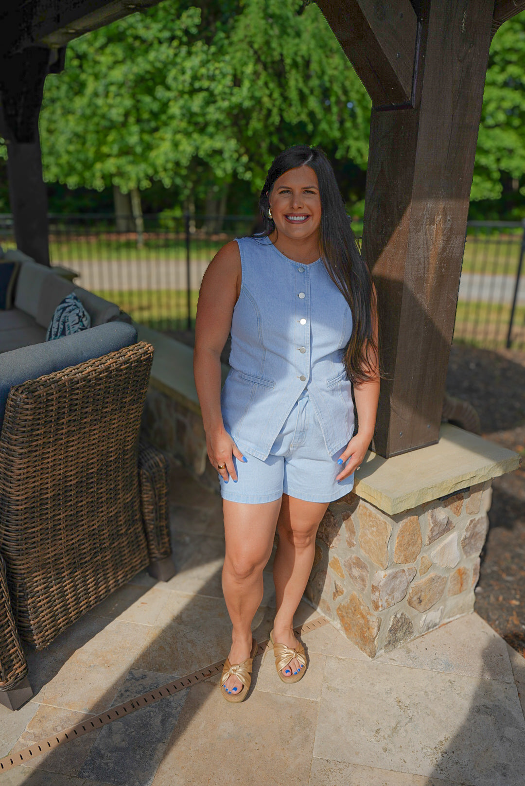 Southern Estate Denim Set