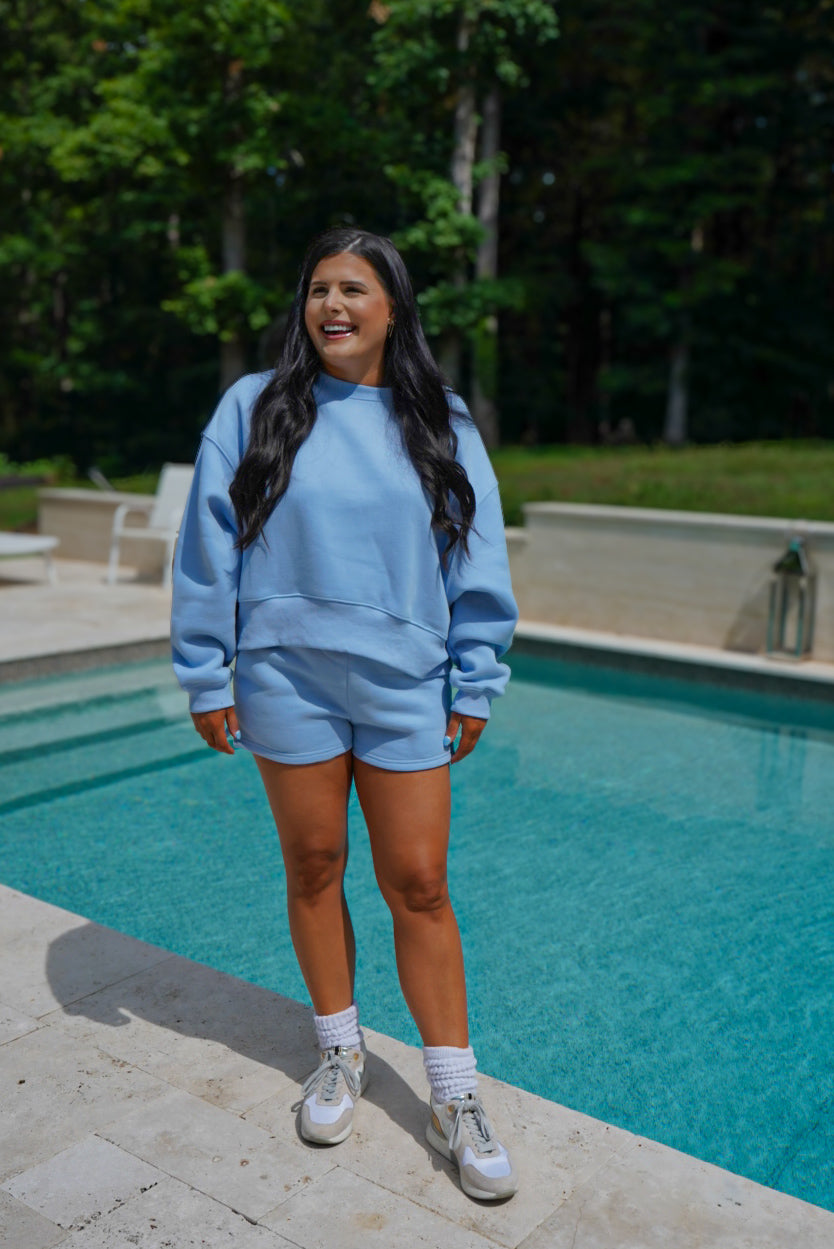 Azure Comfort Sweatshirt
