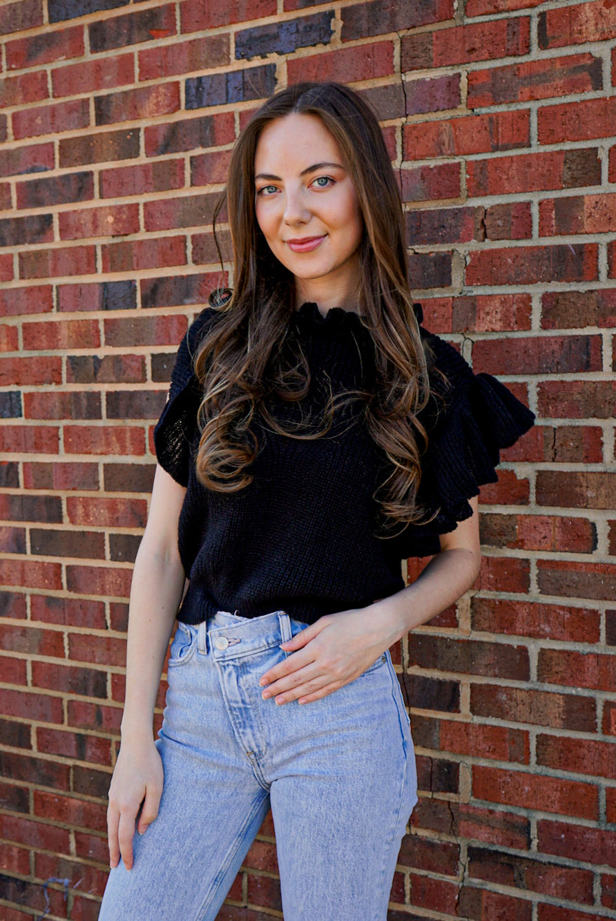 Modern Chic Ruffle Top