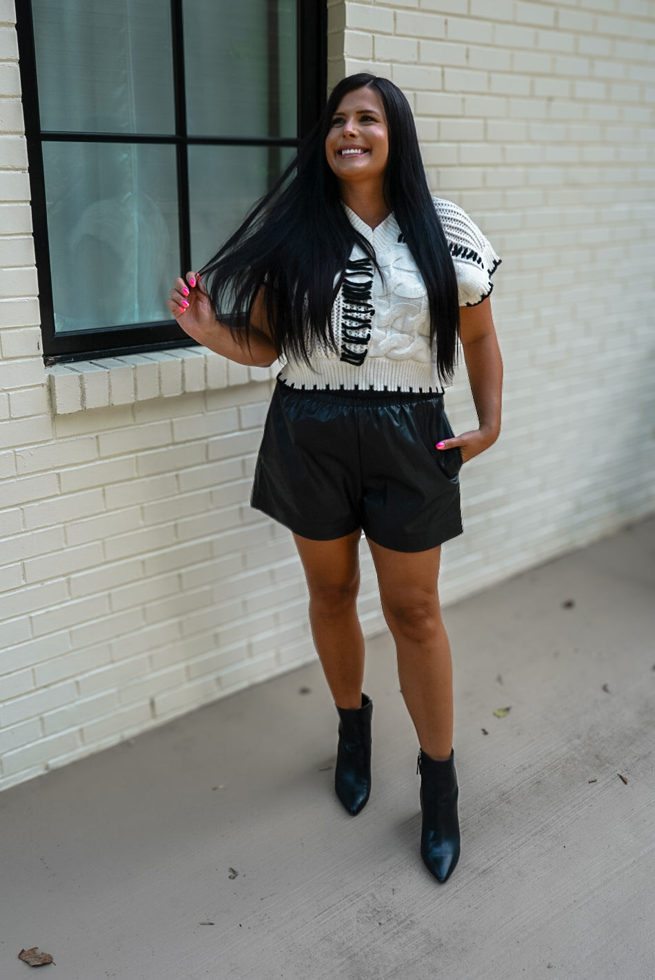 Natalie Sleeveless Sweater Vest🖤 1 XS & large