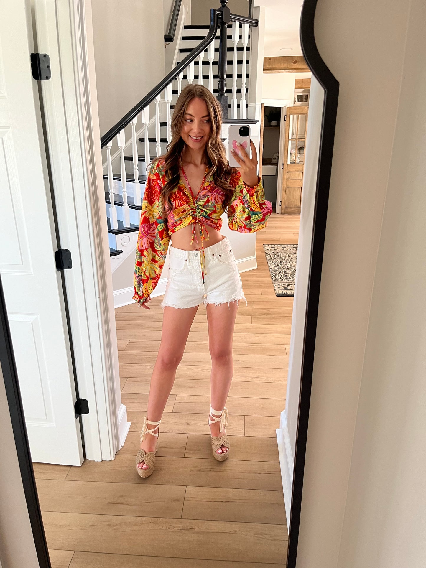 Palm Paradise Halter Top