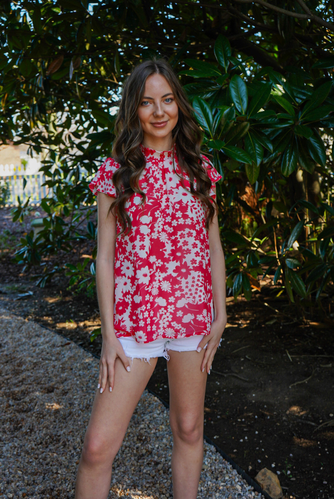 Romance Is Blooming Top