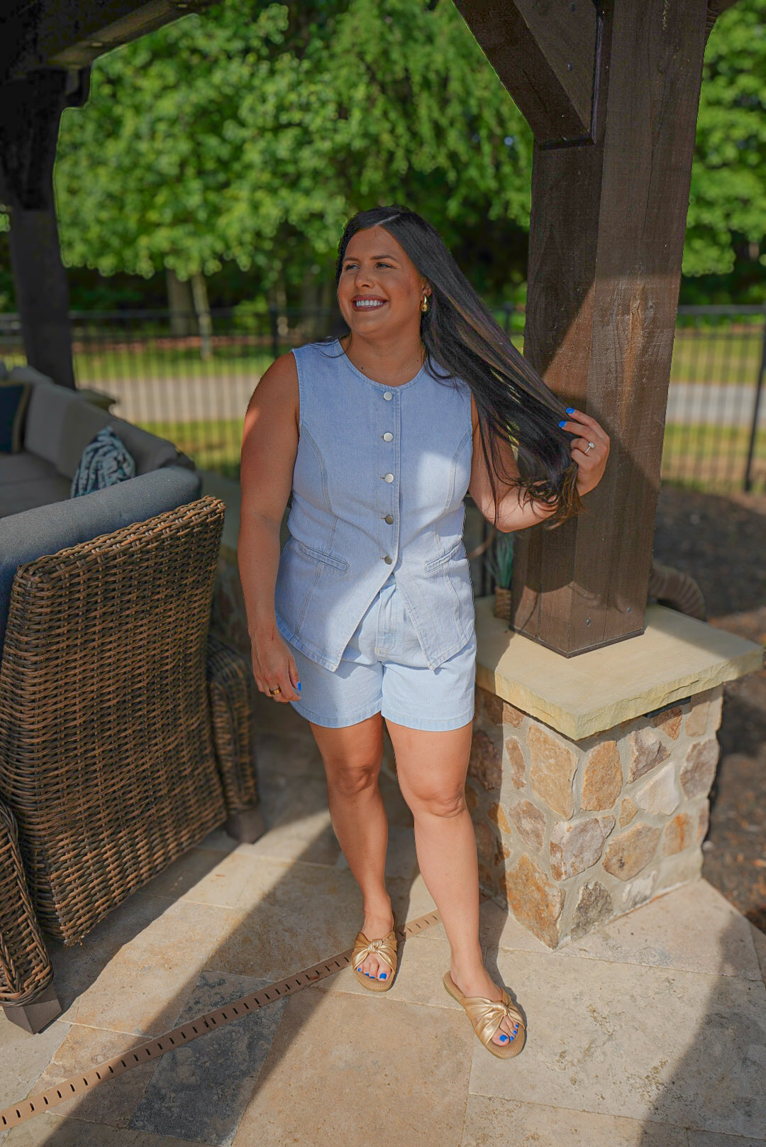 Southern Estate Denim Set