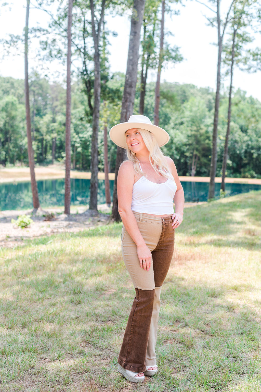 Prairie Dust Western Flare Jeans