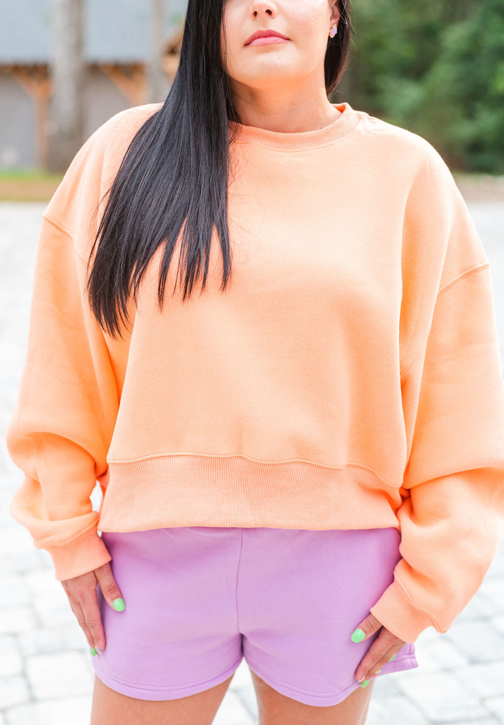 Peachy Comfort Sweatshirt