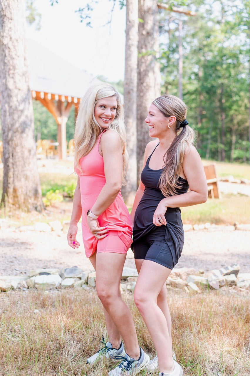Black Diamond Tennis Dress