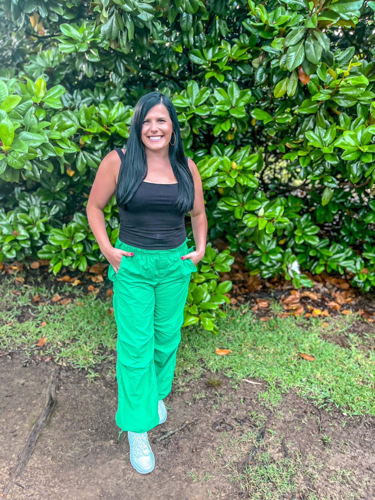 Green Goddess Cargo Pants
