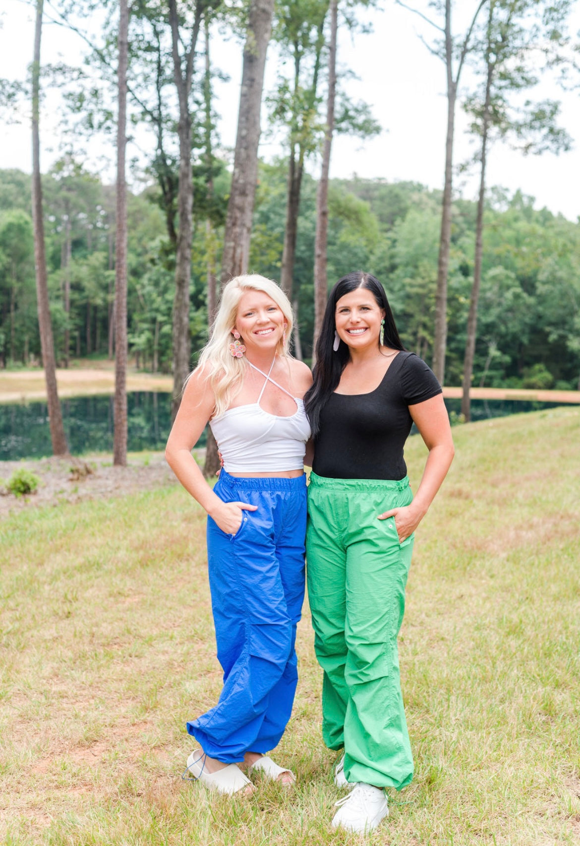 Green Goddess Cargo Pants