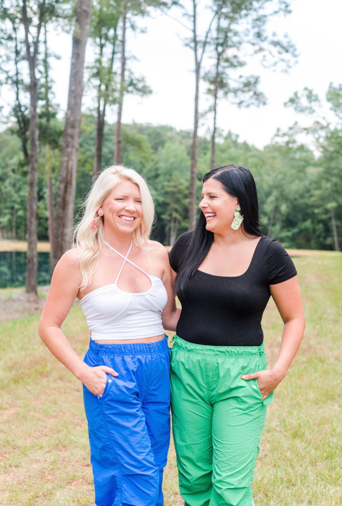 Green Goddess Cargo Pants