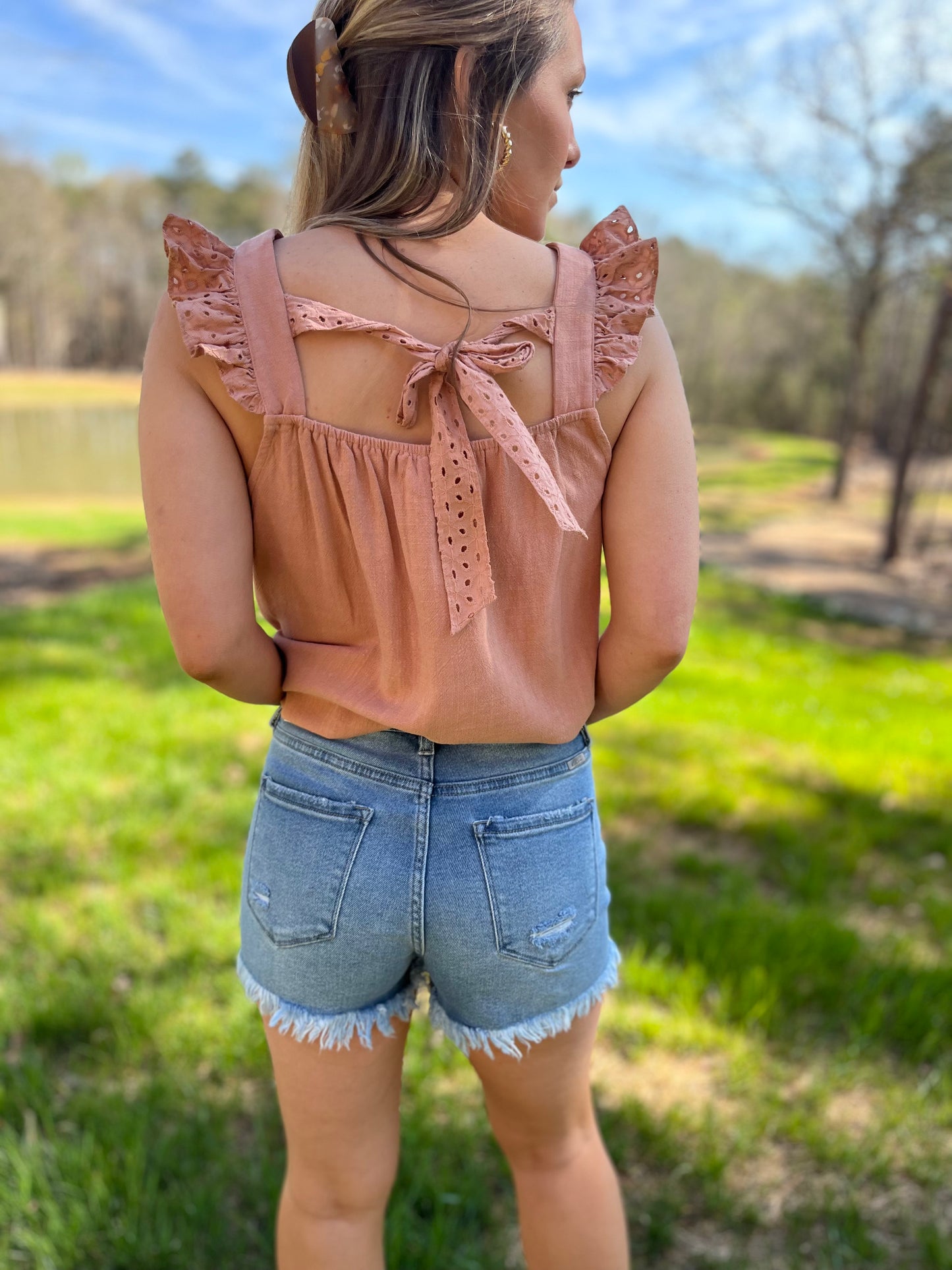 The Taylor Kancan Denim Shorts