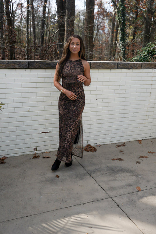 Leopard Maxi Dress