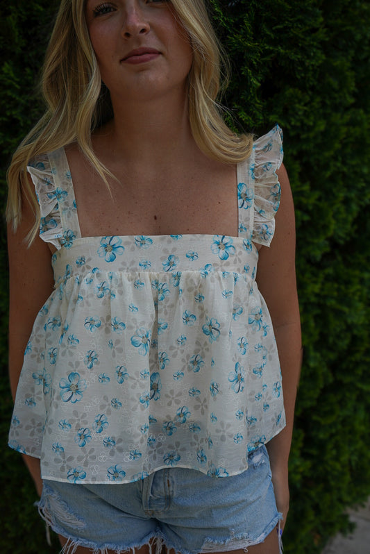 Soft Girl Summer Blouse