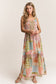 Patchwork Paradise Smocked Maxi