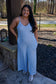 The Surfside Sky Blue Jumpsuit