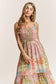 Patchwork Paradise Smocked Maxi