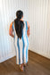 Going Coastal Stripped Midi Dress