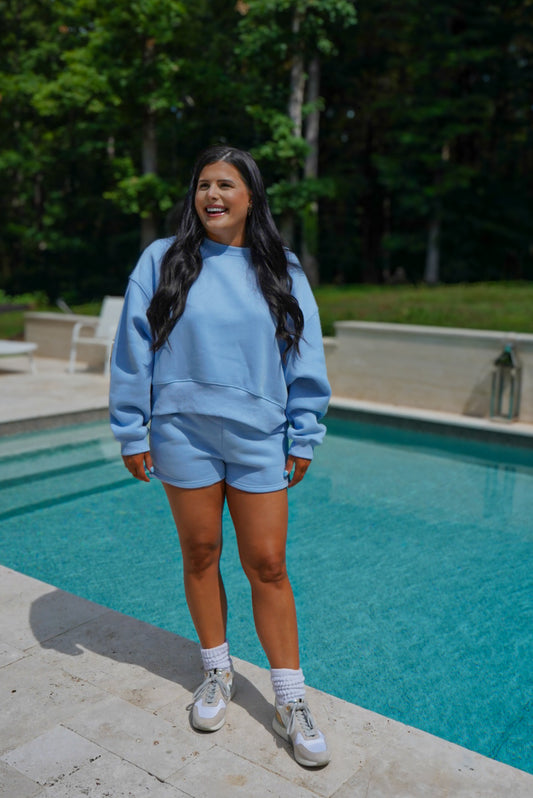 Azure Comfort Sweatshirt