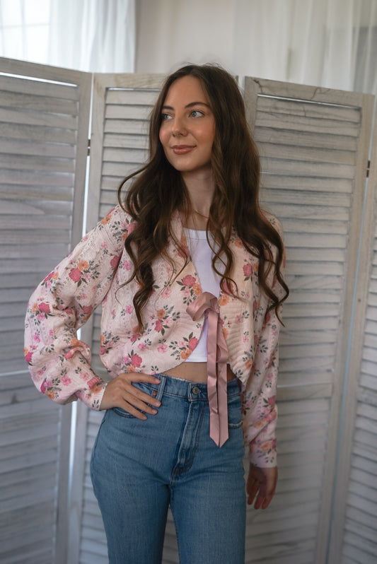 Flower Girl Cardigan