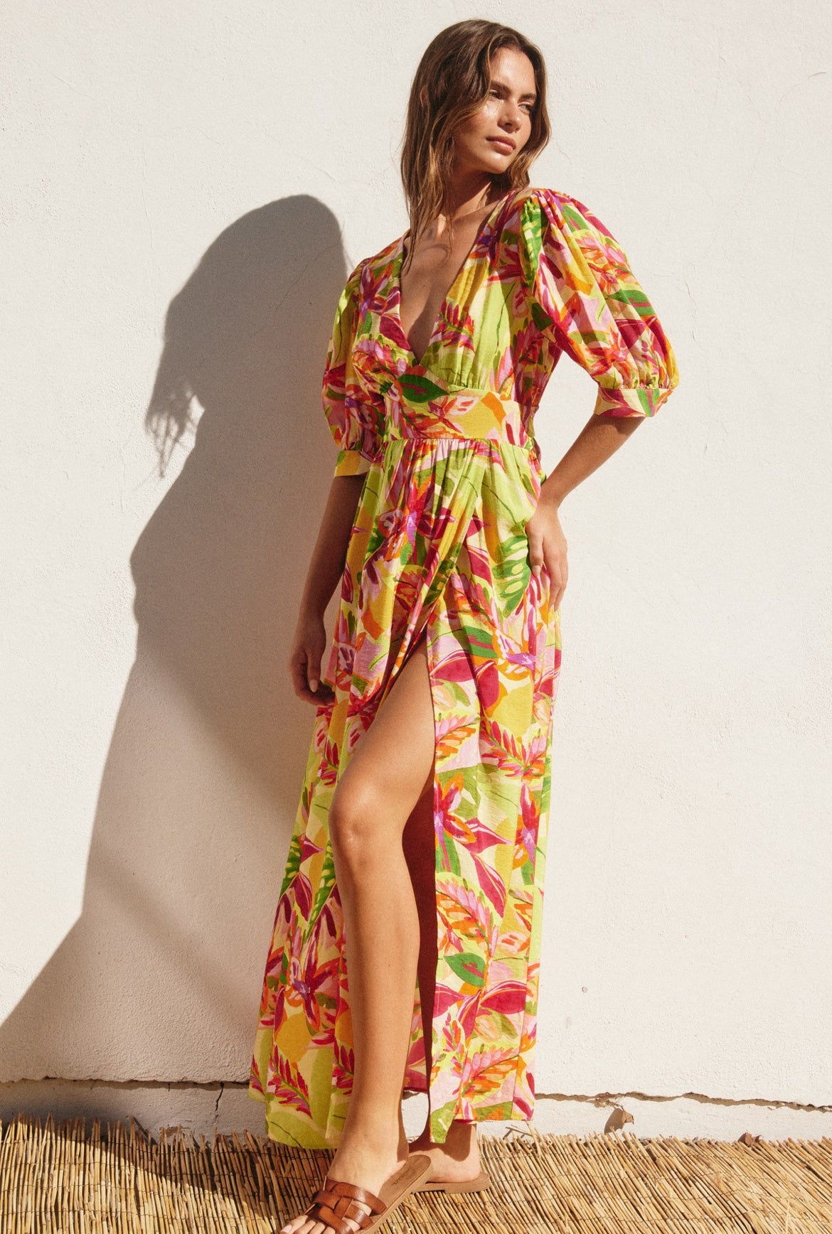 Cabana Dream Floral Maxi Dress