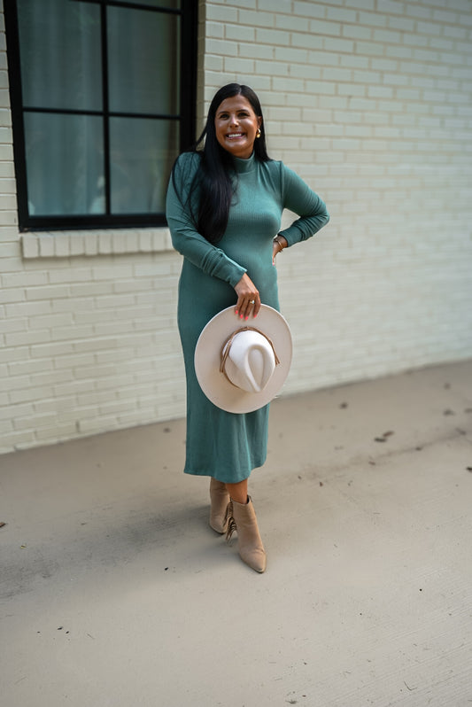 The Only One Gray Green Dress 🍃 1 large left