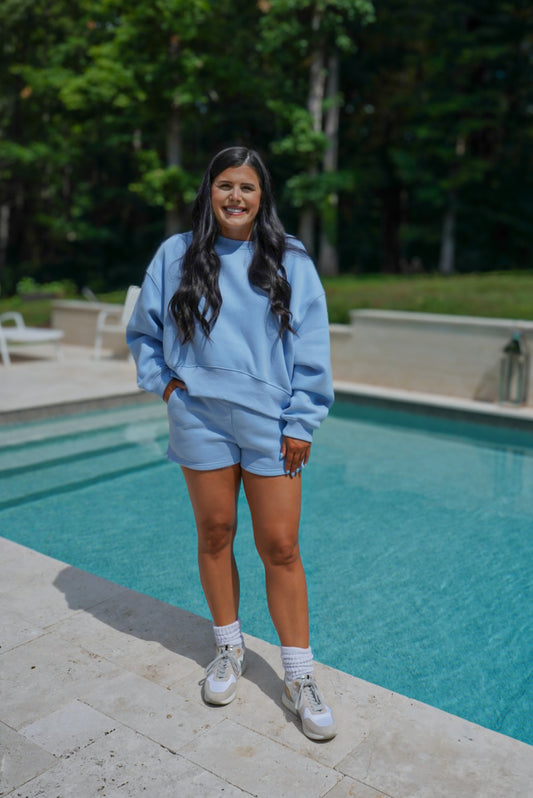 Azure Comfort Sweatshirt