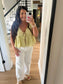 Aloe Allure Tie Top