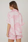 Pink Chetah Print Satin PJs