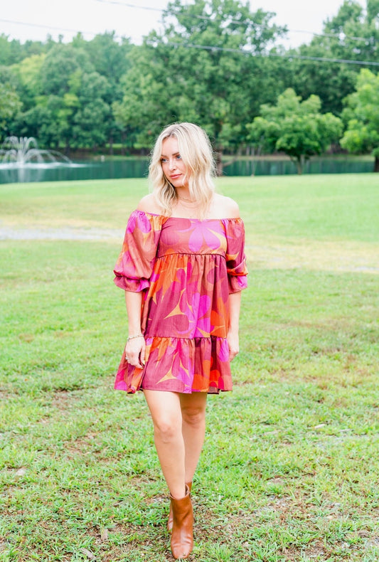 Rustic Romance Baby Doll dress🩷 1 small
