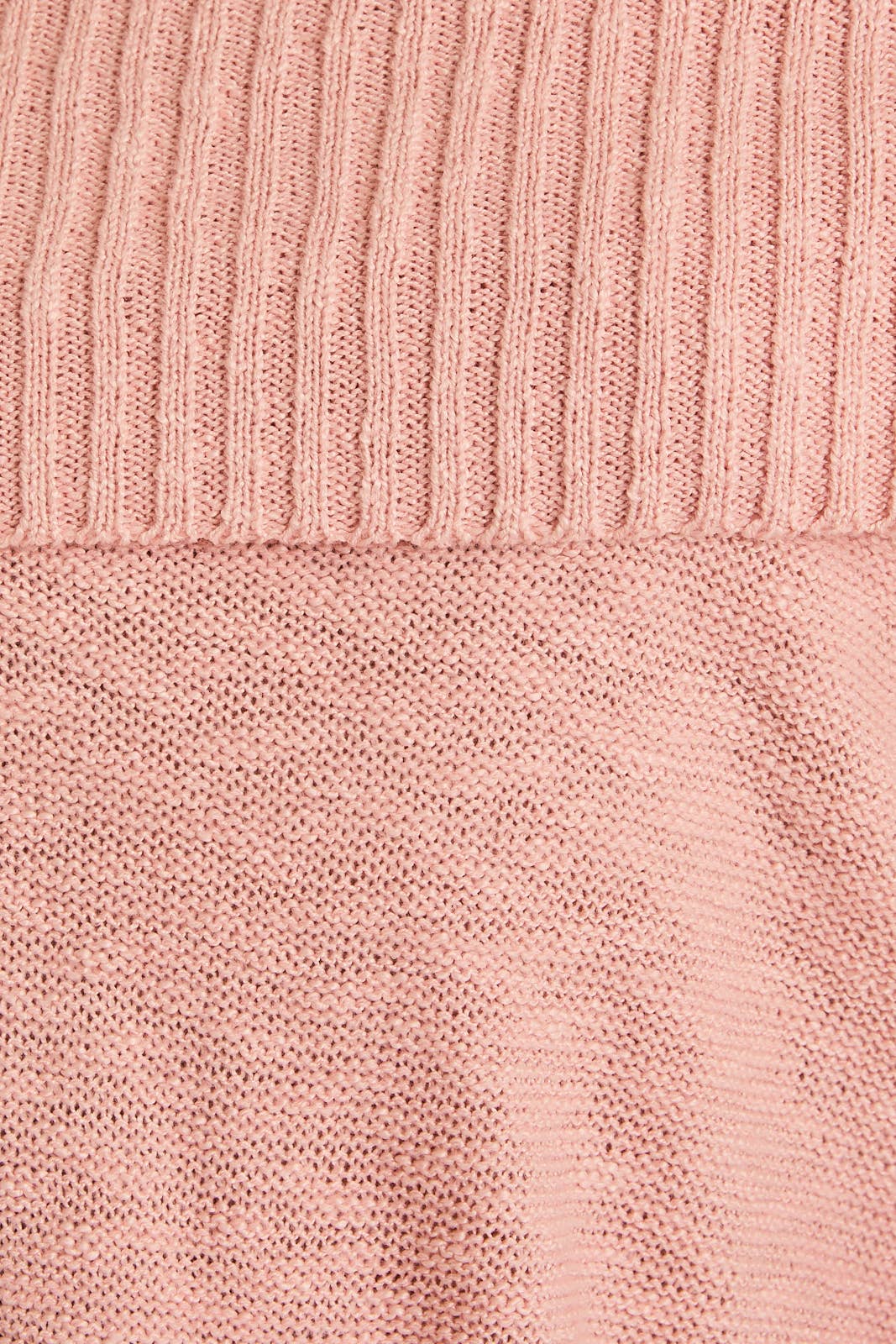 Forever Mine Off The Shoulders Pink Sweater