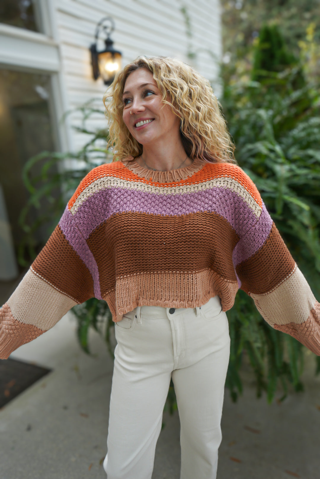 Stardust Whisper Beige Sweater