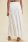 White Tiered Maxi Skirt