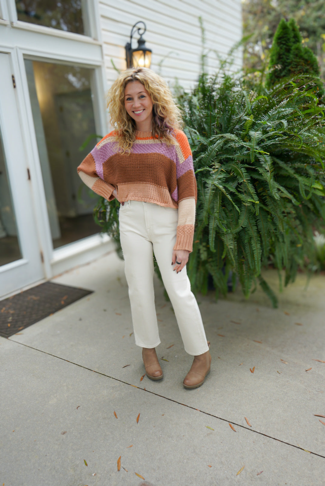 Stardust Whisper Beige Sweater