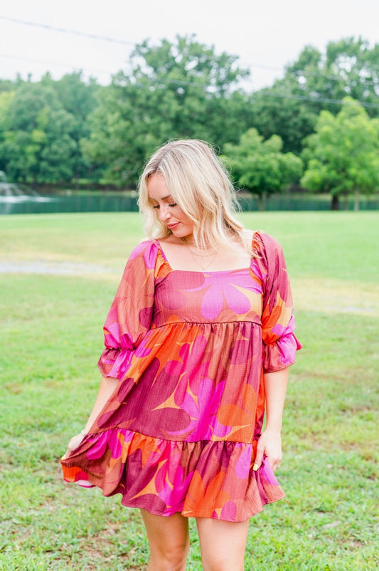 Rustic Romance Baby Doll dress🩷 1 small