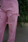 Pink Bow Denim Jeans