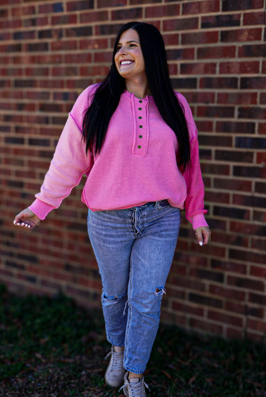 Wrapped In Love Colorblock Sweater💖 1 medium
