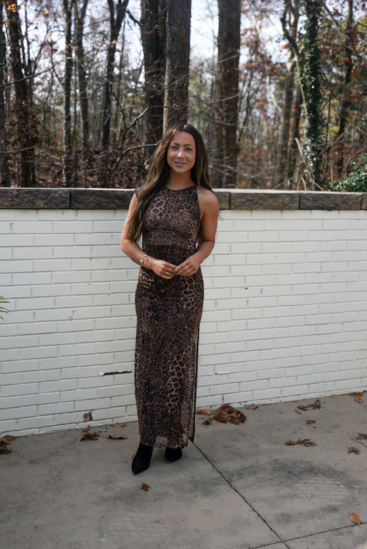 Leopard Maxi Dress