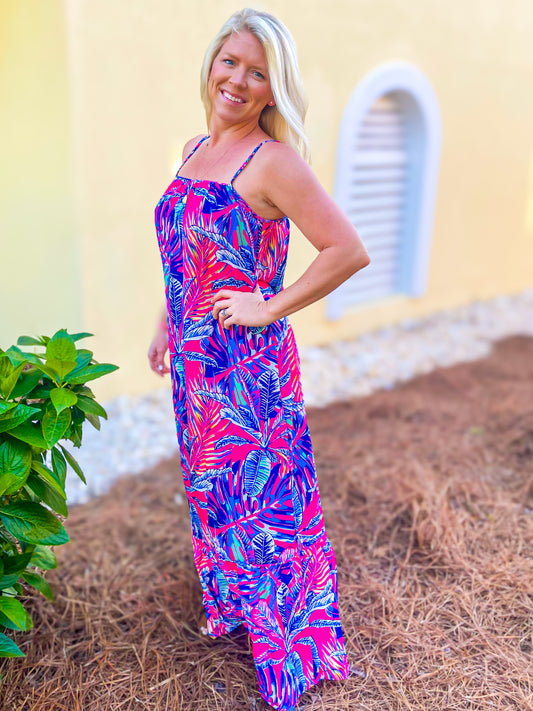 Sunset Breeze Maxi Dress 💜 1 medium & large left