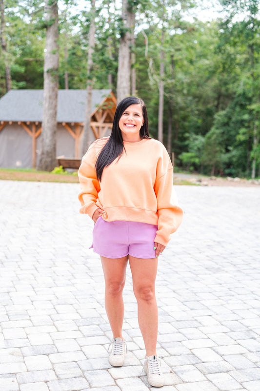 Peachy Comfort Sweatshirt