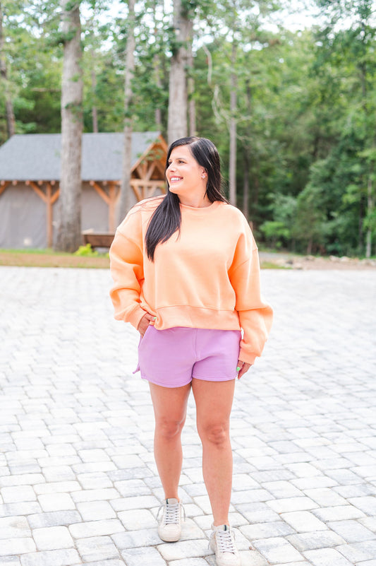 Peachy Comfort Sweatshirt