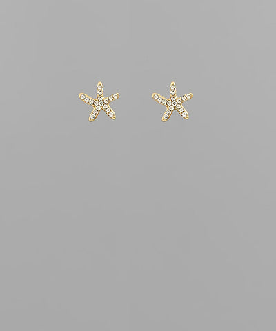 Starfish Stud Earrings