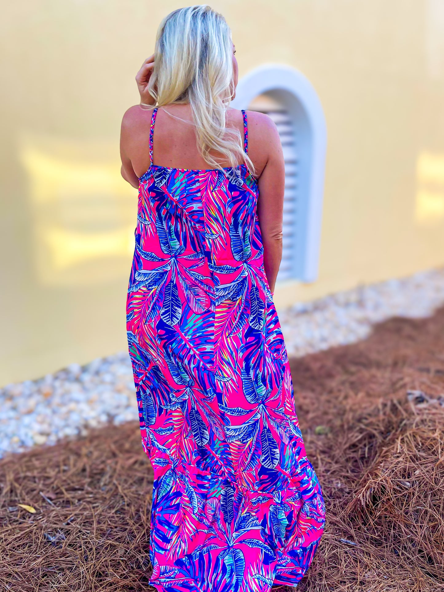 Sunset Breeze Maxi Dress 💜 1 large left