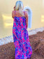 Sunset Breeze Maxi Dress 💜 1 large left