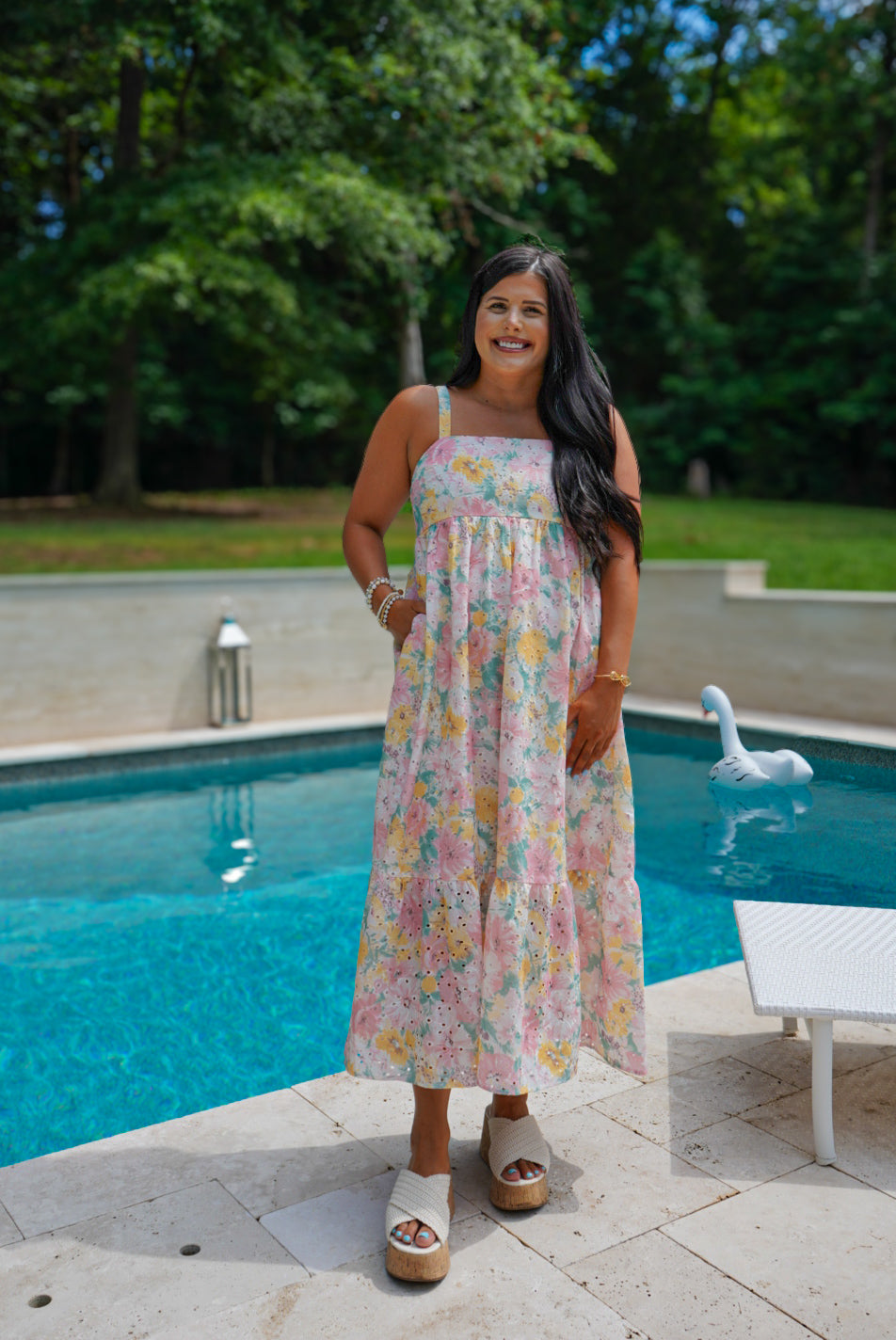 Heartstrings Of Happiness Maxi Dress