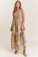 Patchwork Paradise Smocked Maxi