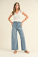 Lacie Straight Wide Leg Denim Pants