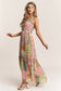 Patchwork Paradise Smocked Maxi