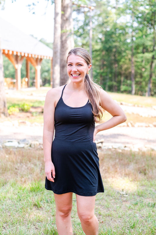 Black Diamond Tennis Dress