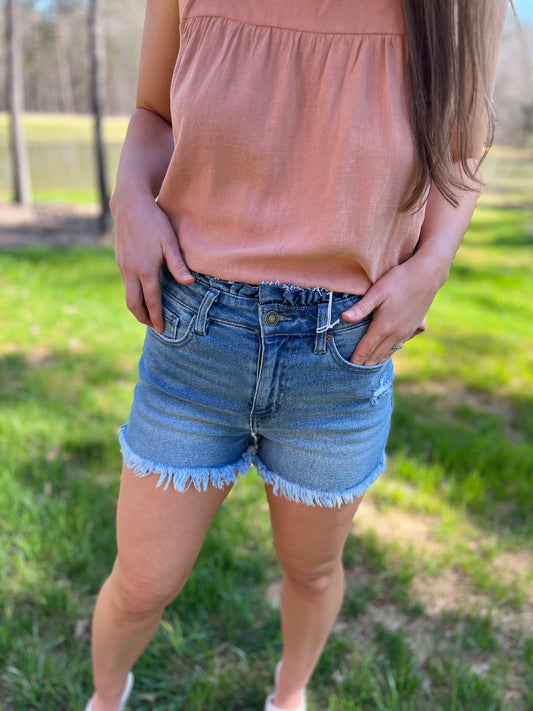 The Taylor Kancan Denim Shorts