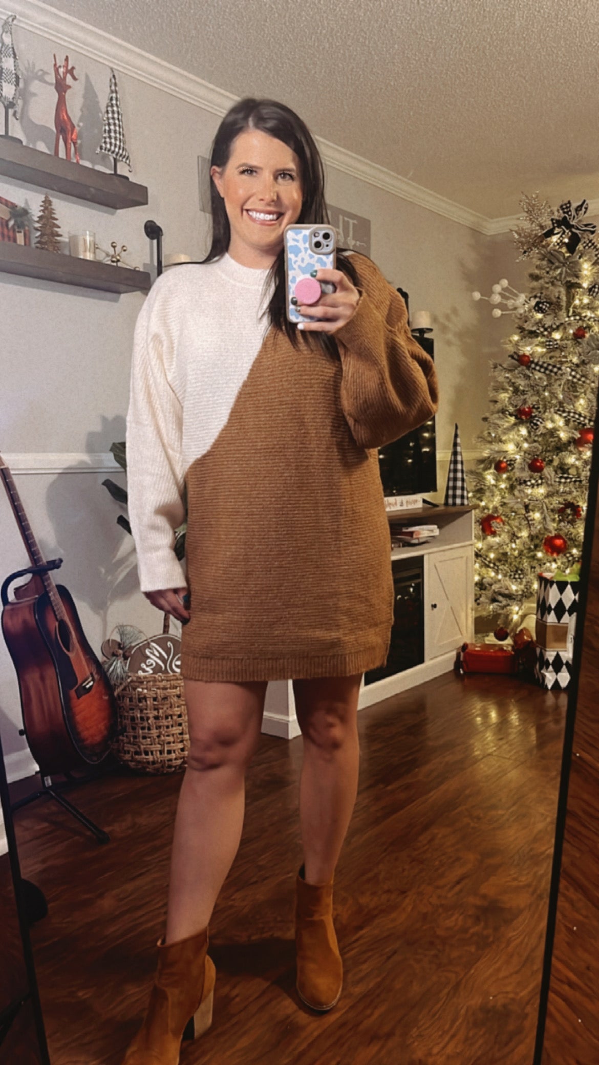 Snug As Can Be Sweater Dress 🤎 2 larges left